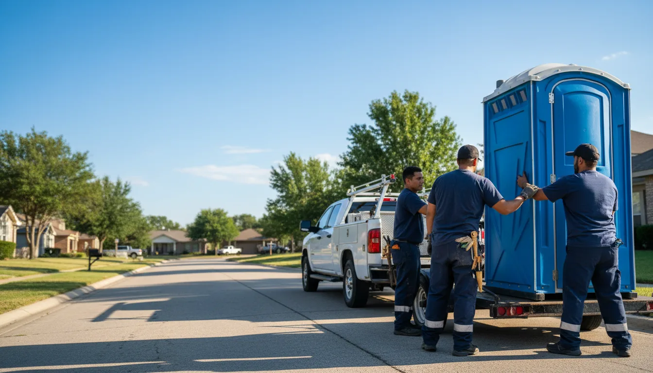 Portable Toilet Rental in Sonora, TX near me